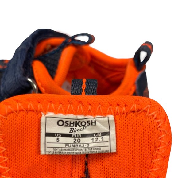 OshKosh B’gosh Pumba2-B Blue & Orange Bump Toe Sandals - Picture 13 of 15